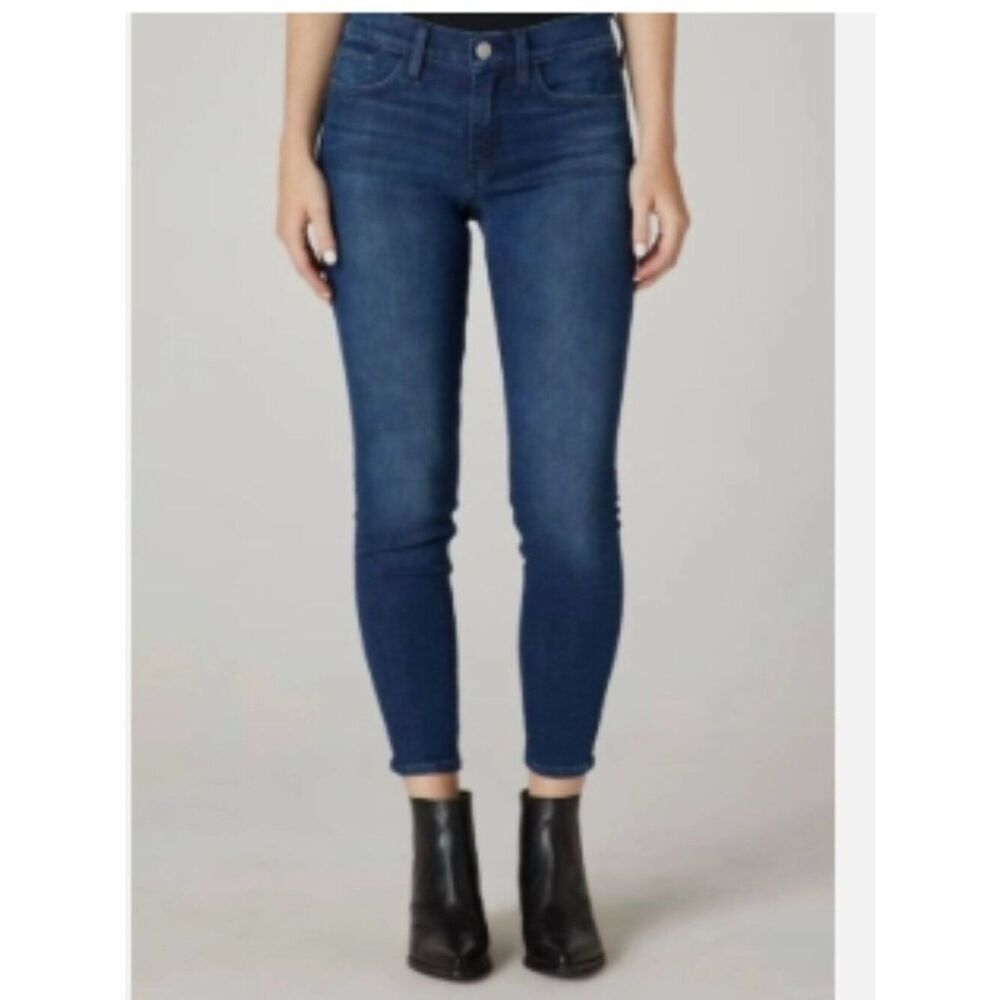 Like New! HUDSON Jeans Nico Mid-Rise Ankle Super Skinny Jeans in Size 27